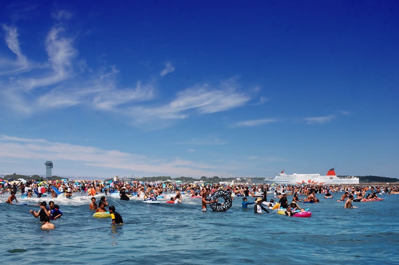 大洗サンビーチ海水浴場