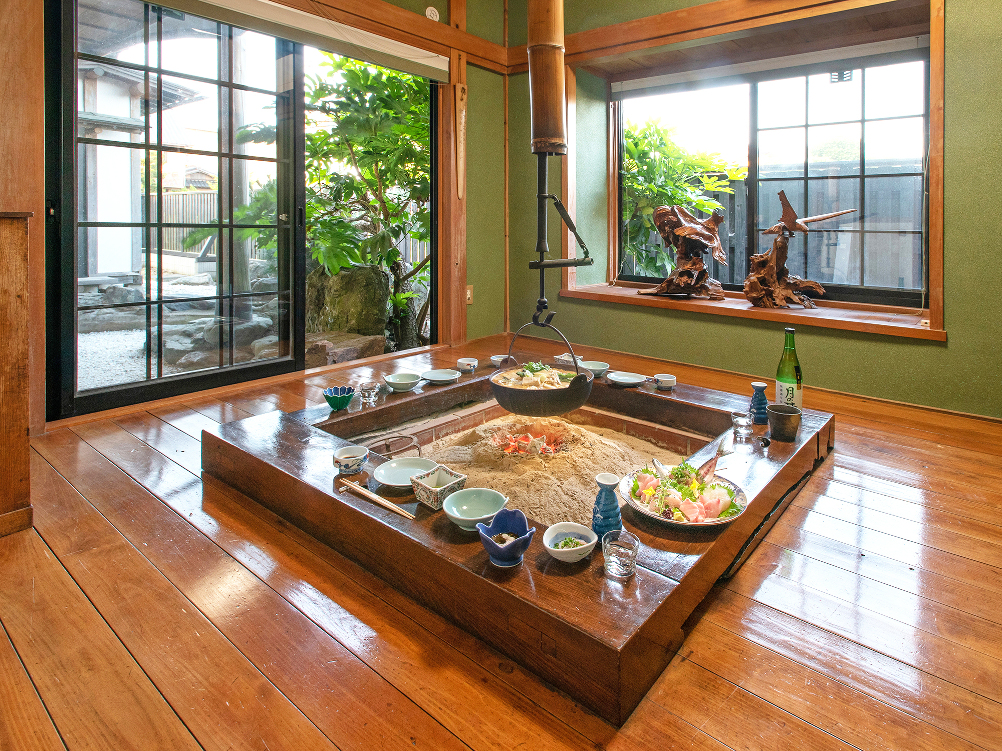 寿多庵(すだあん)囲炉裏個室(座敷)のイメージ_3